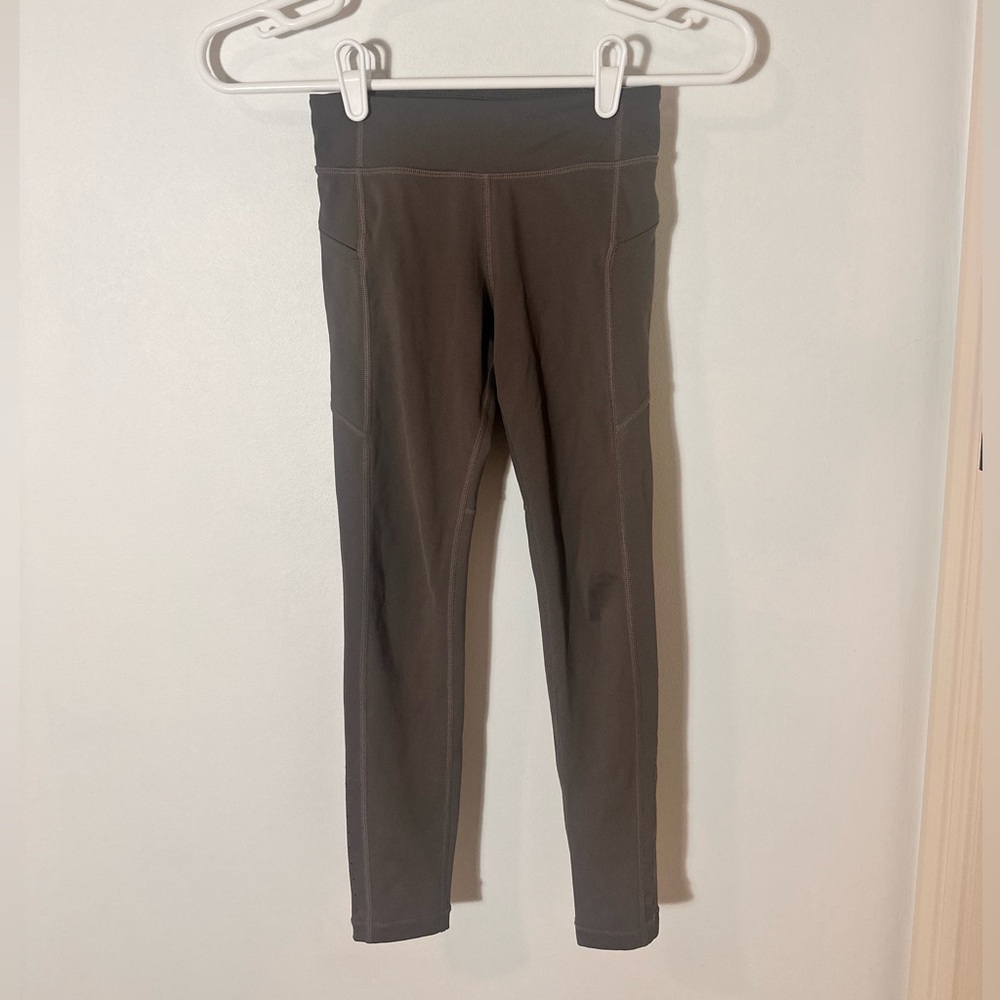 Athleta girl grey leggings size girls 7